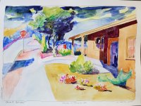 House in Tucson - Storm Coming