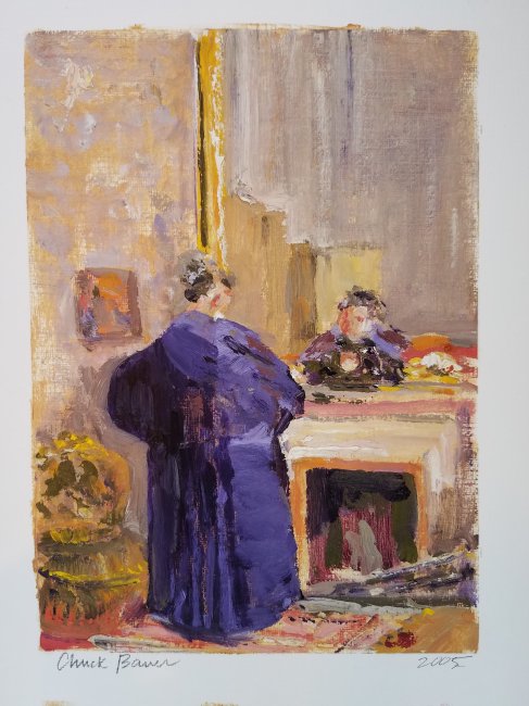 After Bonnard Figure No. 1