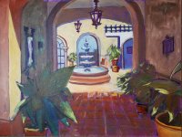 Courtyard in Mexico No. 2 Hotel Posada de las Monjas, San Miguel de Allende, Mexico