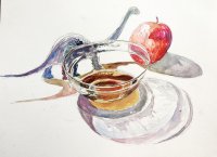 Dino with Apple and Syrup
