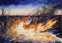 Prairie Fire, Blanchardville, No. 3