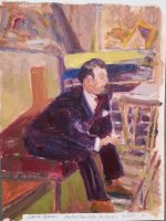 Seated Man - After Vuillard No. 2
