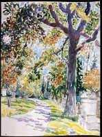 Road at Forest Hill Cemetery, Sold
