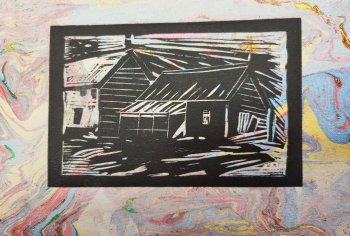 Side Porch in Color