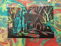 Cabin the the Woods in Color