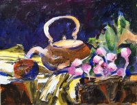 Tea Kettle Still Life