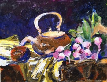 Tea Kettle Still Life