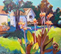 October Cannas in My Garden