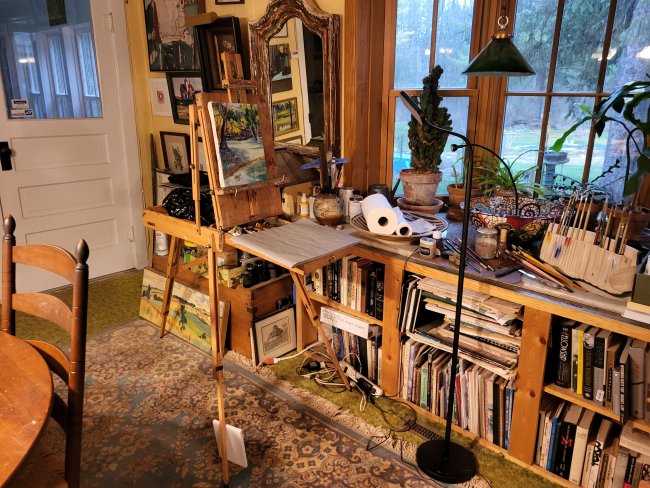 Photo of the Winter Studio at the Farm