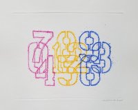 Stencils No. 8 (Digits Zero - Nine)