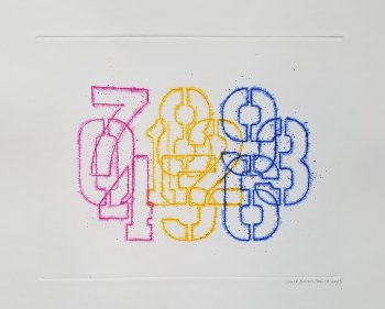 Stencils No. 8 (Digits Zero - Nine)