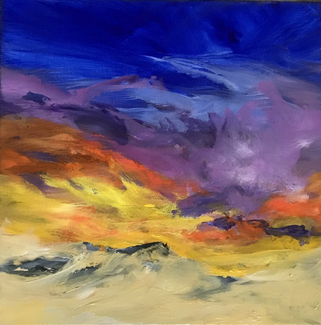 Colorful Sunset Over Beach 1