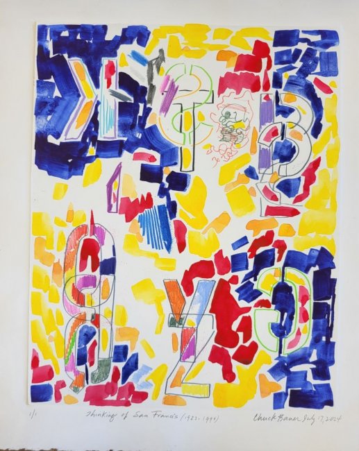 Thinking of Sam Francis {1923-1994}