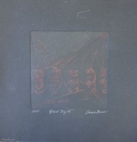 Ghost Digits on Black