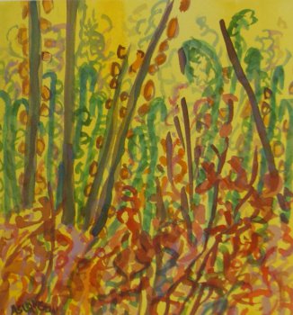 Autumn Woods Study