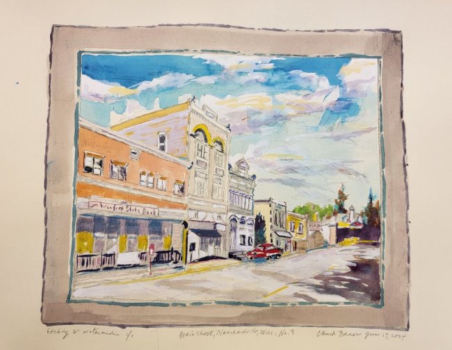 Main Street, Blanchardville, WI, No. 3