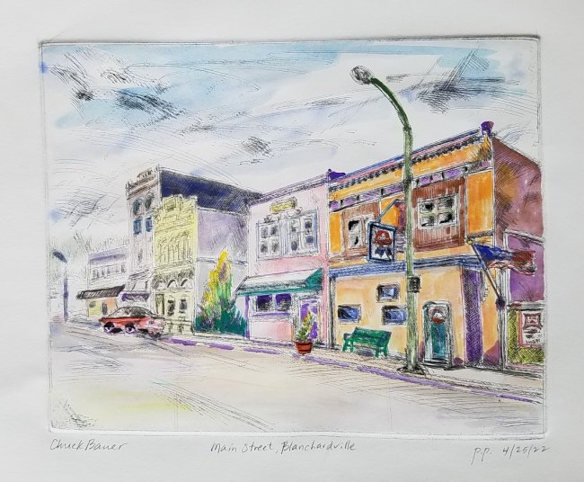 Blanchardville, WI, Main Street No. 1