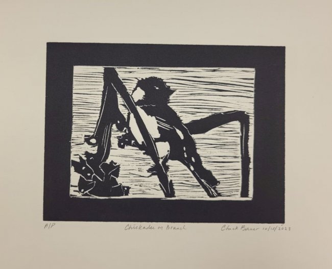 Chickadee and Branch