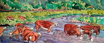 Cow Herd Crossing