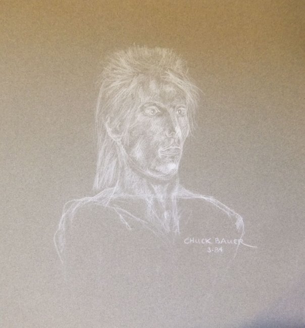 Young Man Lifedrawing