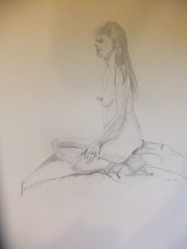 Seated Woman Lifedrawing