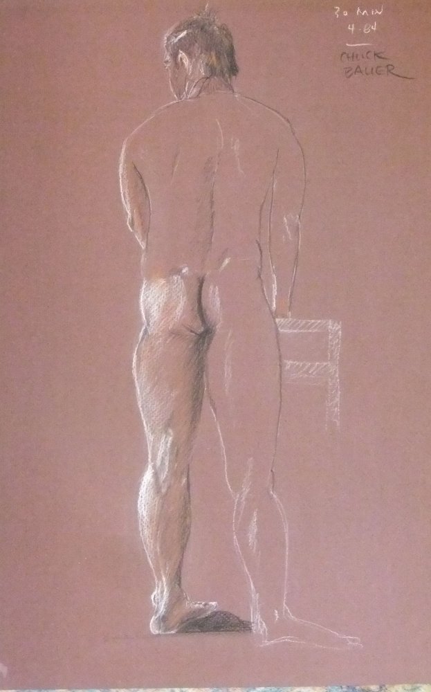 Standing Male Nude Lifedrawing