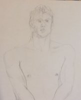 Male Nude (detail No. 2) Lifedrawing