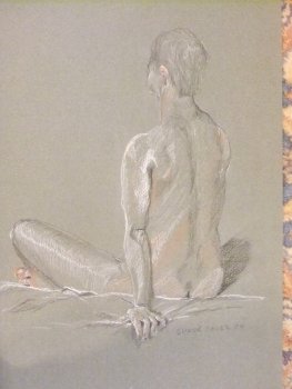 Male from Behind Lifedrawing