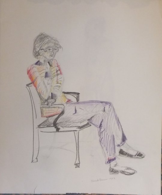 Clothed Woman in Milwaukee Lifedrawing