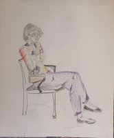 Clothed Woman in Milwaukee Lifedrawing