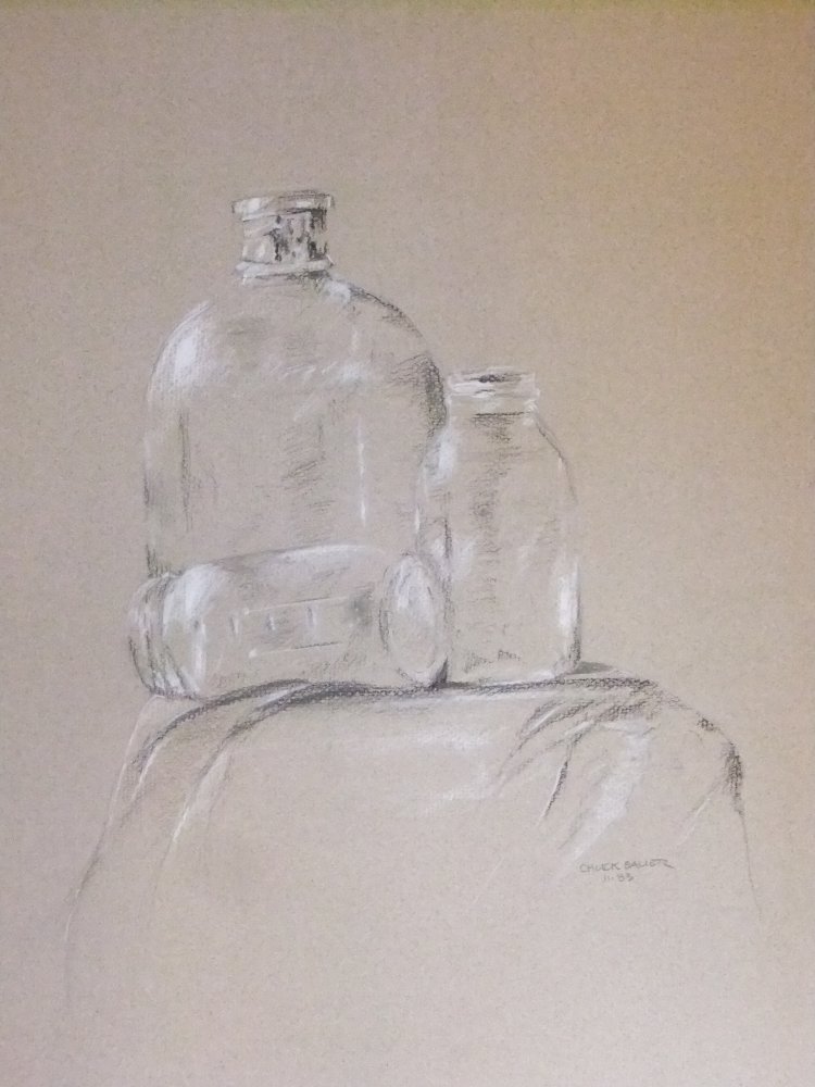 Three Glass Jars