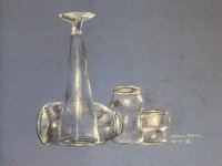 Four Glass Pieces