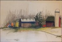 Farm Near Blanchardville, Wisconsin