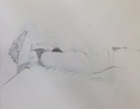 Crouching Female Lifedrawing