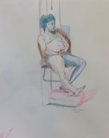 Seated Female Nude Lifedrawing (Demo)