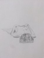 Reclining Female Lifedrawing
