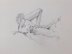 Reclining Female Overlayed Lifedrawing