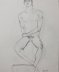 Seated Male Nude Lifedrawing