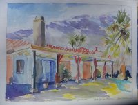 Barry and Mark's Pergola, Palm Springs, California