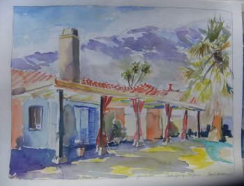Barry and Mark's Pergola, Palm Springs, California