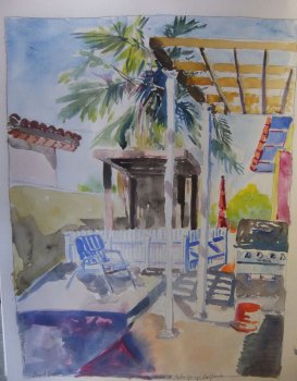 Outdoor Kitchen, Palm Springs, California