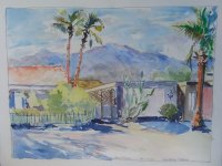 Neighborhood Street, Palm Springs, California