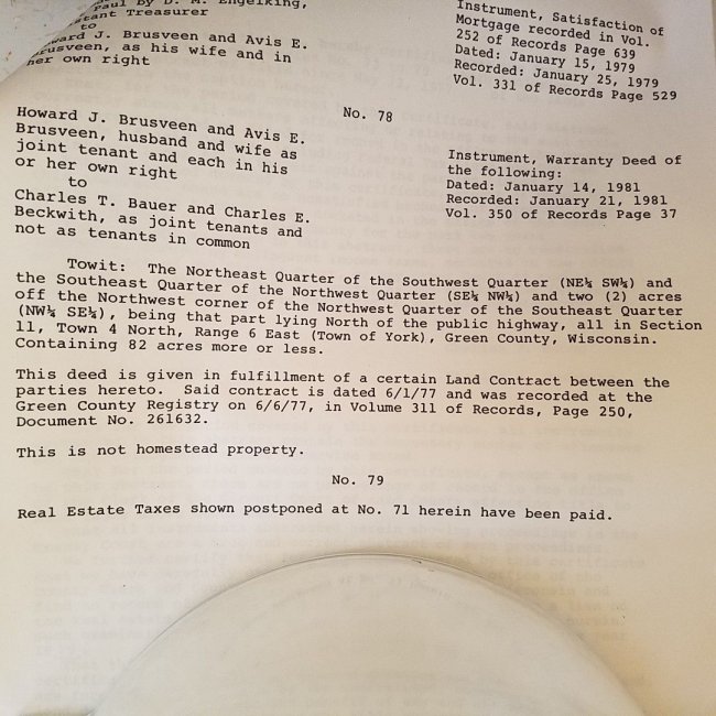 Rare Earth Farm - Legal Description