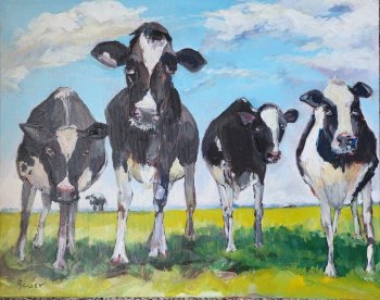 Wisconsin Girls (Five Heifers No. 2)