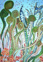 Garden with Catapillars