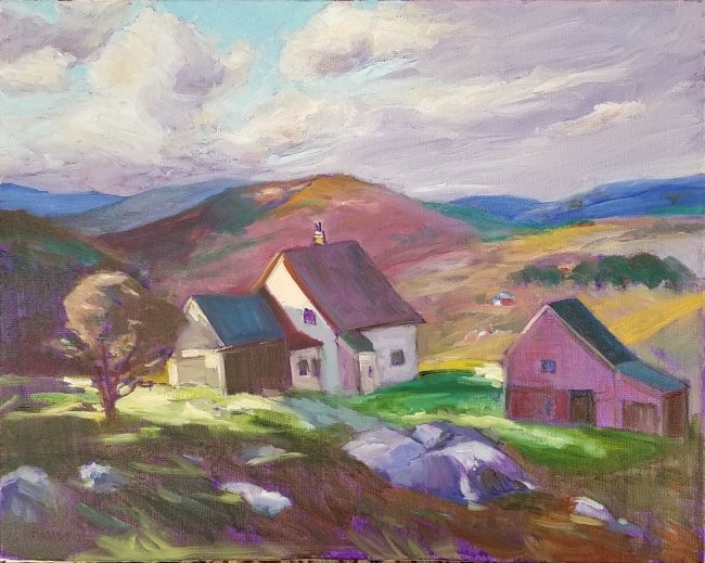 Hill Top Farm and Rocks