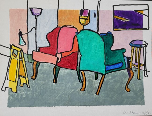 Chairs in the Jefferson Activity Room