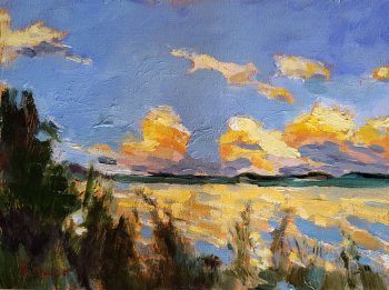 Lake Mendota Sunset No. 1