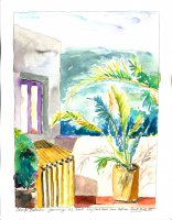 Roof Deck Wall, Casa Abina, Puerto Vallarta, Mexico