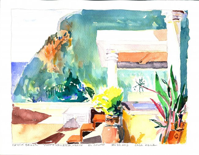 El Coloso from Casa Abina, Puerto Vallarta, Mexico